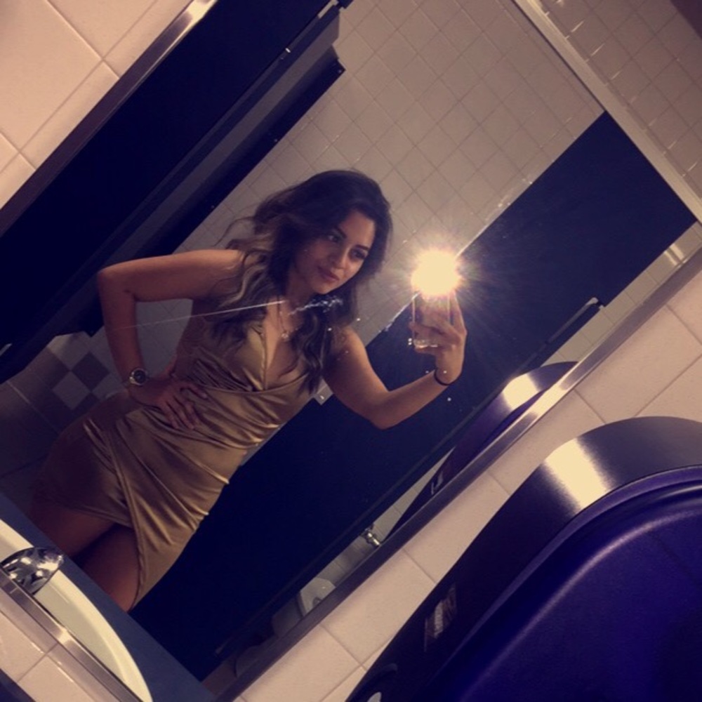 Gold Dress From Fashion Nova